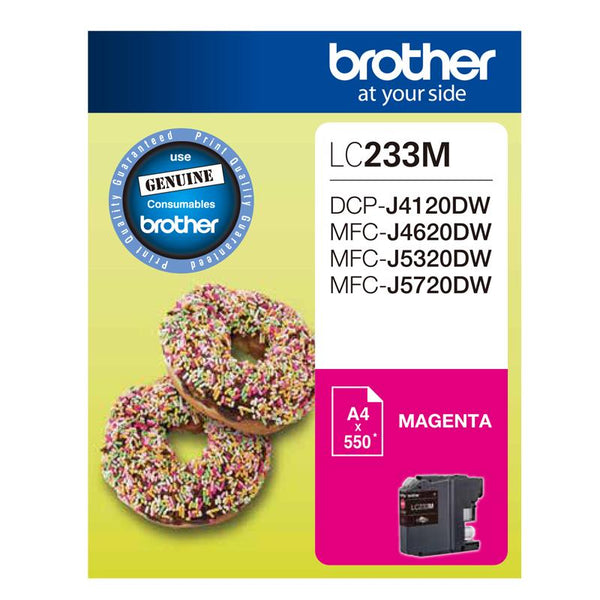 Brother LC233 Magenta Ink Cart - Connected Technologies