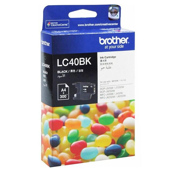 Brother LC40 Black Ink Cart - Connected Technologies