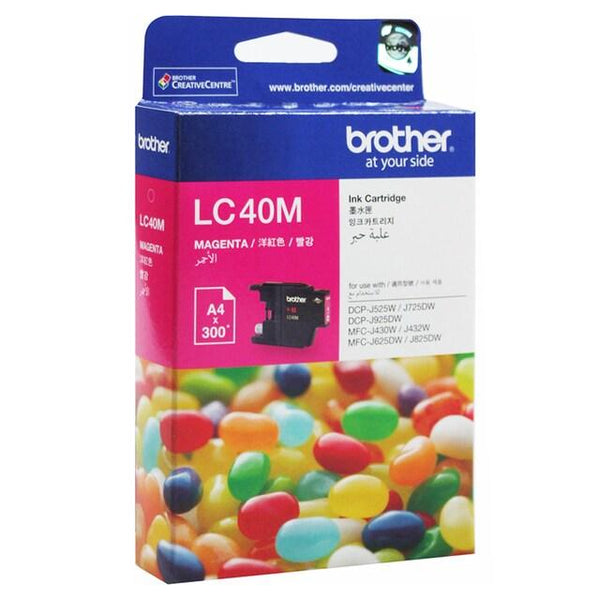 Brother LC40 Magenta Ink Cart - Connected Technologies