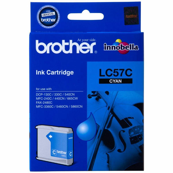 Brother LC57 Cyan Ink Cart - Connected Technologies