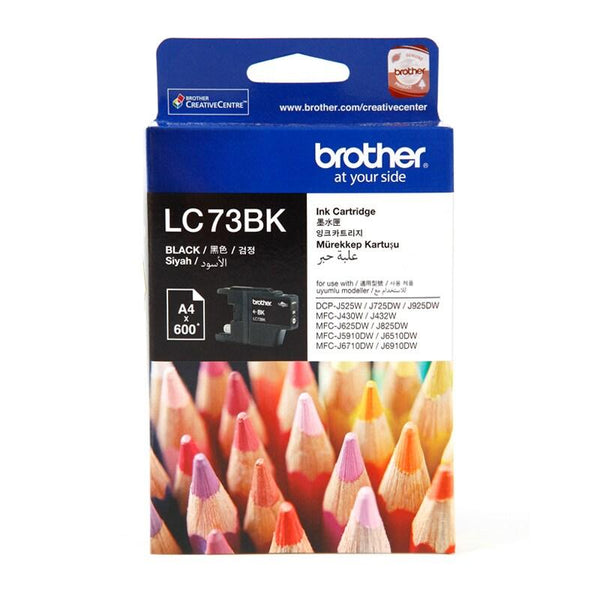 Brother LC73 Black Ink Cart - Connected Technologies