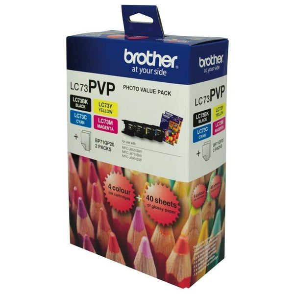 Brother LC73 Photo Value Pack - Connected Technologies