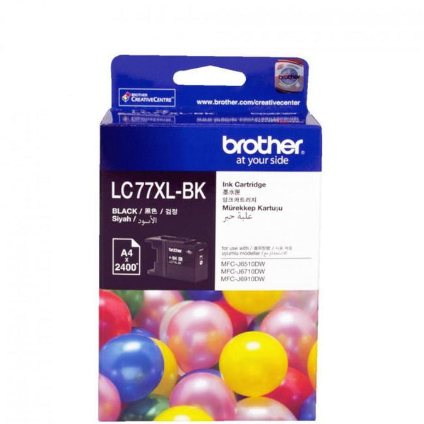 Brother LC77XL Black Ink Cart - Connected Technologies