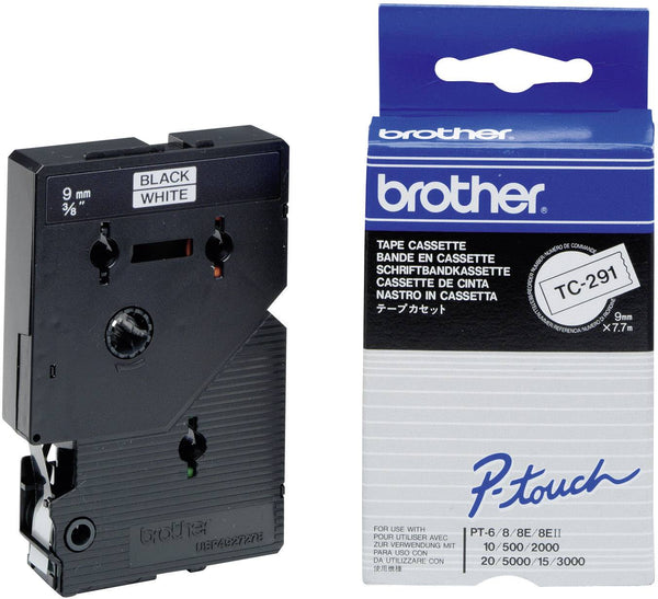 Brother TC291 Labelling Tape - Connected Technologies