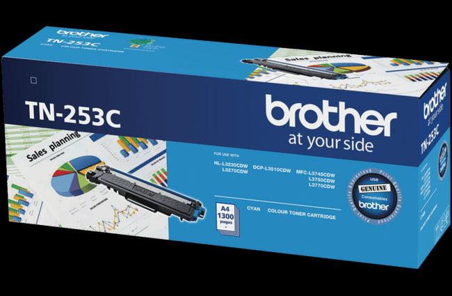 Brother TN253 Cyan Toner Cart