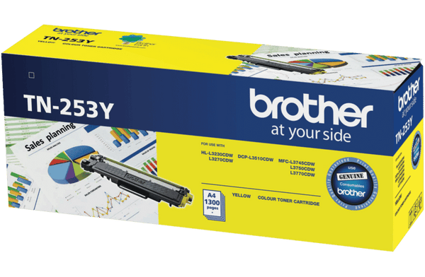 Brother TN253 Yell Toner Cart - Connected Technologies