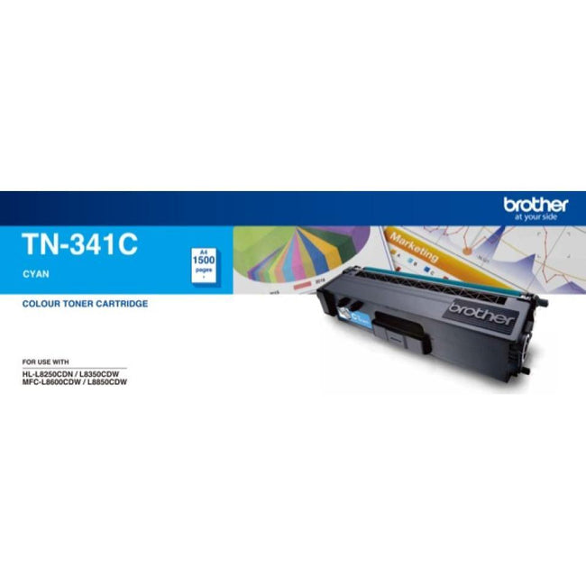 Brother TN341 Cyan Toner Cart