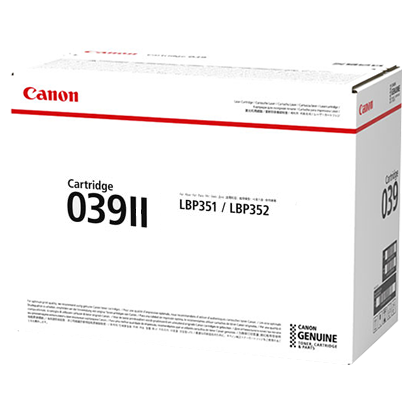 CANON CART039II HIGH YIELD BLACK CARTRIDGE FOR LBP351X LBP352X 25K - Connected Technologies