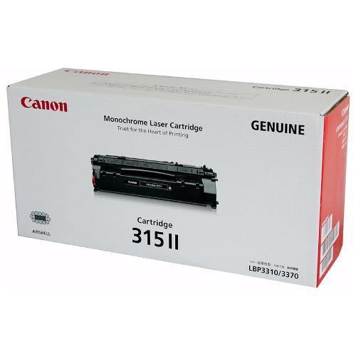 CANON CART315II HIGH YIELD BLACK TONER FOR LBP3310 LBP3370 7K - Connected Technologies