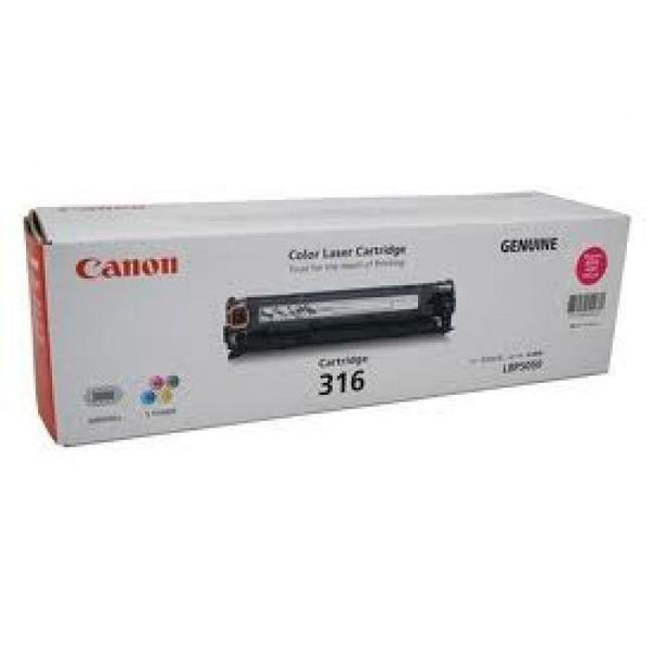 CANON CART316M MAGENTA TONER FOR LBP5050N 1.5K - Connected Technologies