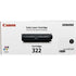 CANON CART322BK STD BLACK TONER CARTRIDGE 6.5K TO SUIT LBP9100CDN - Connected Technologies