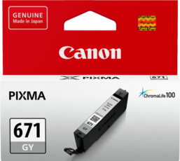 CANON CLI671GY GREY INK TANK FOR MG5760BK MG6860 M7760 - Connected Technologies