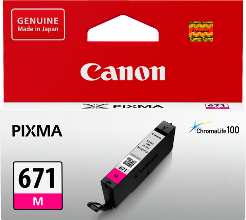 CANON CLI671M MAGENTA INK TANK FOR MG5760BK MG6860 M7760 - Connected Technologies