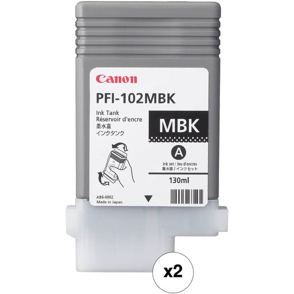 Canon PFI102 Black Ink - Connected Technologies