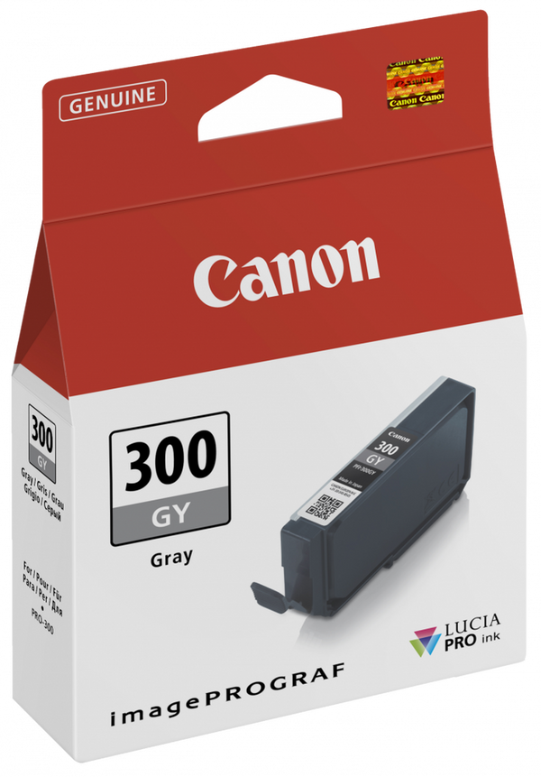 Canon PFI300 Grey Ink Tank - Connected Technologies