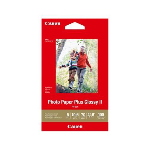 CANON PP3014X6-100 100 SHTS 260 GSM PHOTO PAPER PLUS GLOSSY II - Connected Technologies