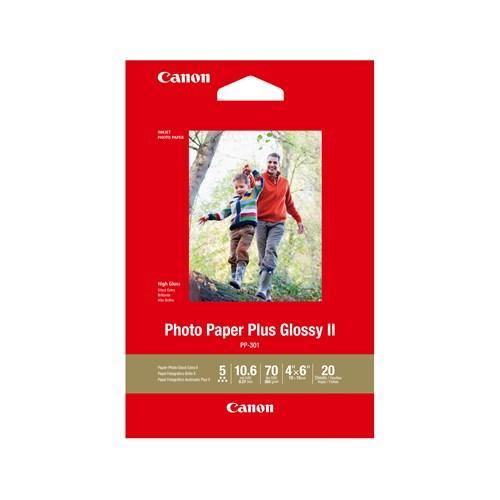 CANON PP3014X6-20 20 SHTS 260 GSM PHOTO PAPER PLUS GLOSSY II - Connected Technologies