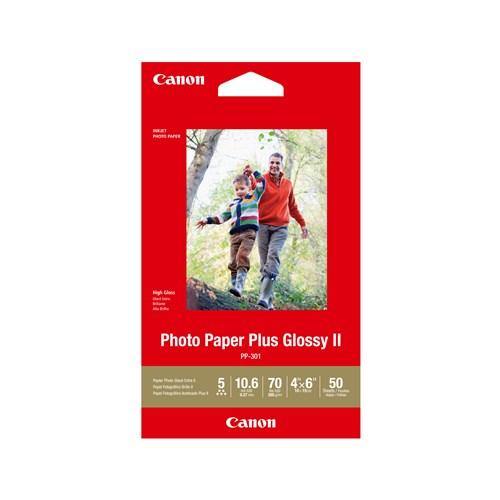 CANON PP3014X6-50 50 SHTS 260 GSM PHOTO PAPER PLUS GLOSSY II - Connected Technologies