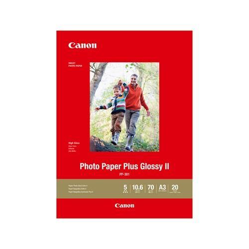 CANON PP301A3 20 SHTS 260 GSM PHOTO PAPER PLUS GLOSSY II - Connected Technologies