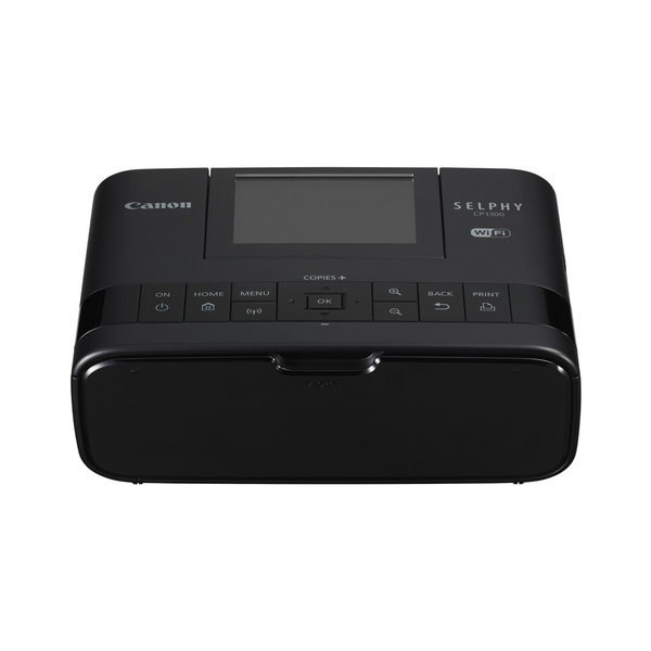 CANON SELPHY CP1300BK BLACK DYE-SUB COMPACT PHOTO PRINTER WI-FI WITH DIRECT PRINT - Connected Technologies