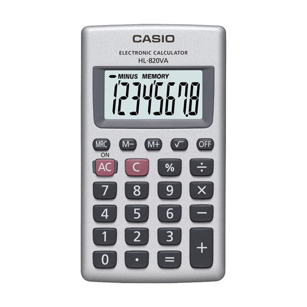 Casio HL820 Pocket Calculator - Connected Technologies