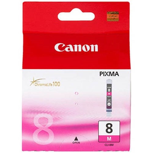 CLI8M MAGENTA INK CARTRIDGE IP4200430045005200 5300 