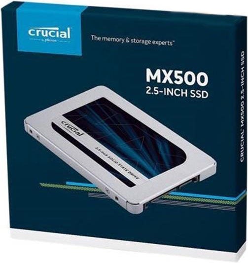 Crucial MX500 4TB 2.5’ SATA SSD - 560/510 MB/s 90/95K IOPS 