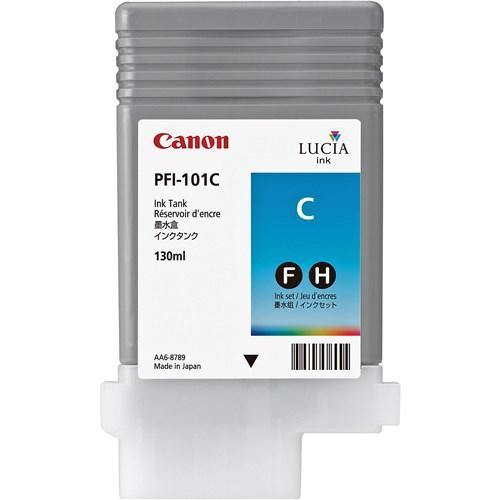 CYAN INK TANK 130ML FOR CANON IPF 6100 5100 5000 - Connected Technologies