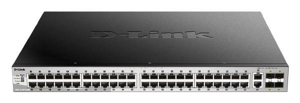 D-Link 54 port Stackable Gigabit PoE Switch with 6 10GbE ports - Connected Technologies