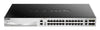 D-Link 54 port Stackable Gigabit Switch with 48 1000Base-T ports and 4 10 Gigabit SFP+ ports and 2 10GBASE-T ports.