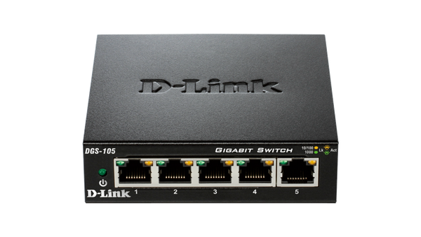 D-LINK DGS-105 Desktop Switch - Connected Technologies