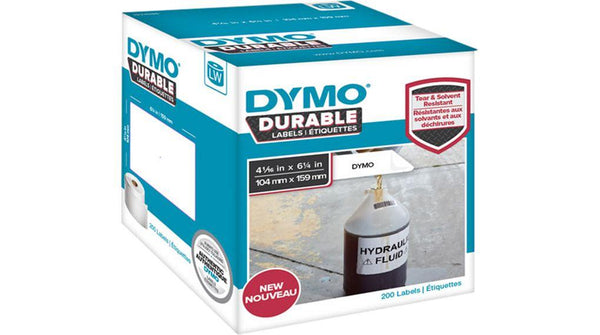 Dymo LW 104mm x 159mm labels - Connected Technologies