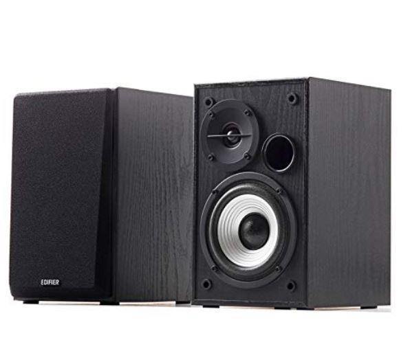 Edifier R980T Powered 2.0 Bookshelf Speakers - Studio-Quality Sound with Dual RCA Input Suitable for Desktops, Laptops, TV, Record Players and More - Connected Technologies