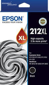 EPSON 212XL BLACK INK FOR XP-4100 XP-3105 XP-3100 XP- 2100 WF-2850 WF-2830 WF-2810