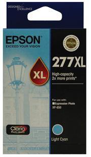 Epson 277XL Light Cyan, HIgh Capacity, Claria Photo HD