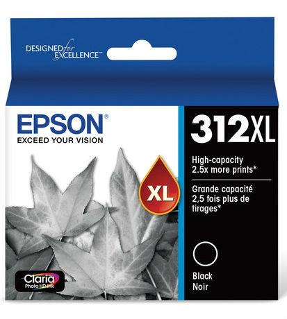 EPSON 312XL BLACK INK CLARIA PHOTO HD XP-8500 / XP-15000 - Connected Technologies