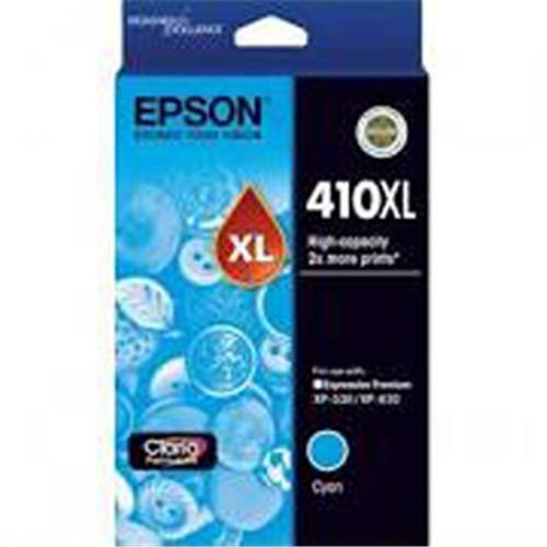 EPSON 410XL HIGH CAP CLARIA PREMIUM CYAN INK CART XP-530 XP-630 - Connected Technologies