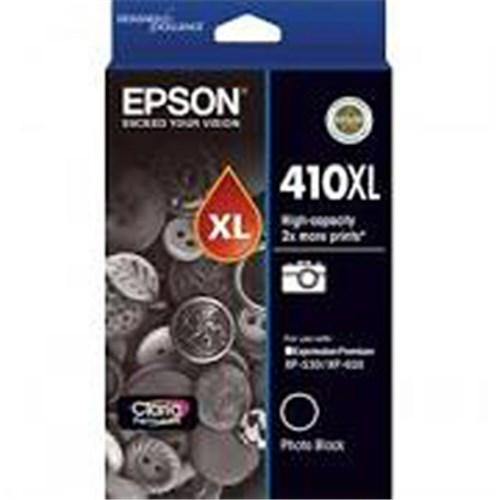 EPSON 410XL HIGH CAP CLARIA PREMIUM PHOTO BLK INK CART XP-530 XP-630 - Connected Technologies