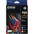 EPSON 702 4 COLOUR INK PACK WF-3720 WF-3725 - Connected Technologies