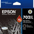 EPSON 702XL BLACK INK DURABRITE WF-3720 WF-3725 - Connected Technologies