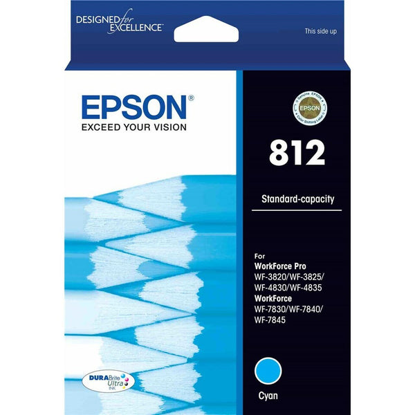 Epson 812 Cyan Ink Cart - Connected Technologies