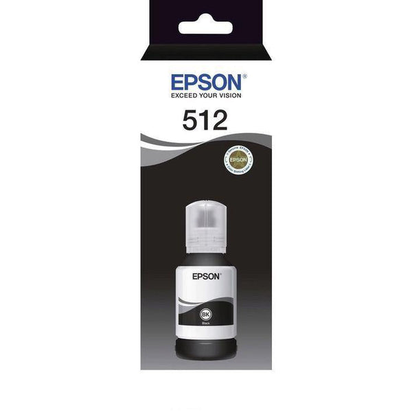 EPSON ECOTANK T512 BLACK INK BOTTLE ECOTANK ET-7700 ET-7750 - Connected Technologies