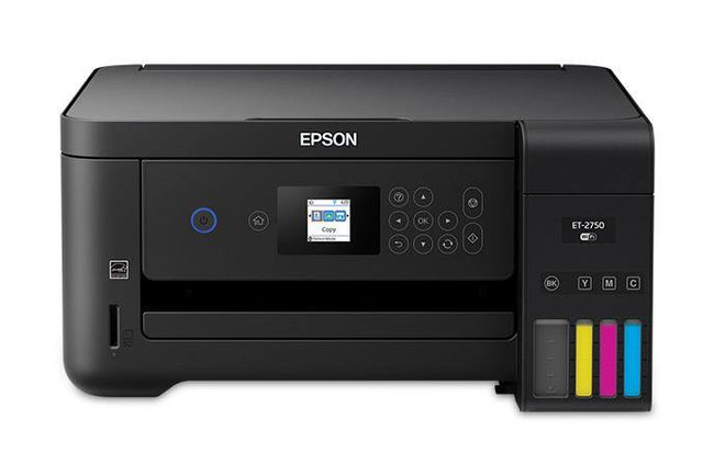 EPSON EXPRESSION ET-2750 ECOTANK 4 CLR INTEGRATED INK MULTIFUNCTION PRINTER