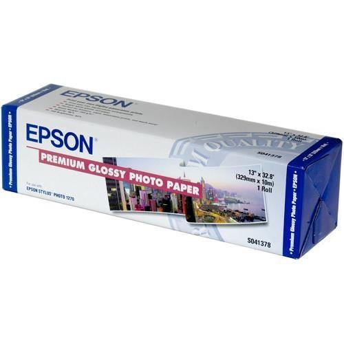 EPSON PREMIUM GLOSSY PHOTO PAPER 255GSM 329MM 10M