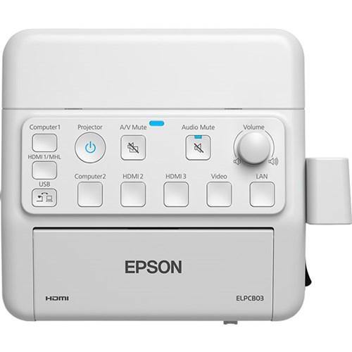 EPSON PROJECTOR CONTROL BOX WITH AUDIO CONTROL & CABLE MANAGEMENT - 2X HDMI