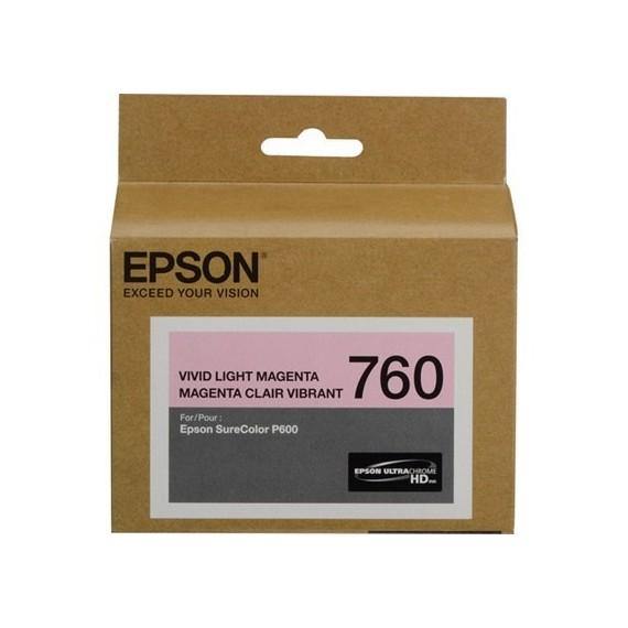 EPSON ULTRACHROME HD INK SURECOLOR SC-P600 VIVD LIGHT MAGENTA INK CART - Connected Technologies