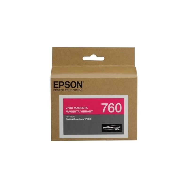 EPSON ULTRACHROME HD INK SURECOLOR SC-P600 VIVD MAGENTA INK CART - Connected Technologies