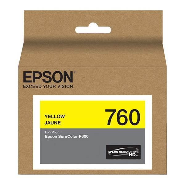 EPSON ULTRACHROME HD INK SURECOLOR SC-P600 YELLOW INK CART - Connected Technologies
