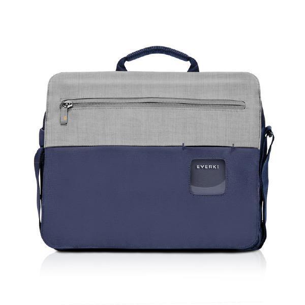 Everki ContemPRO Laptop Shoulder Bag Navy, up to 14.1&quot;/ MacBook Pro 15 with Dedicated Tablet/iPad/Pro/Kindle compartment up to 13&quot; - Connected Technologies