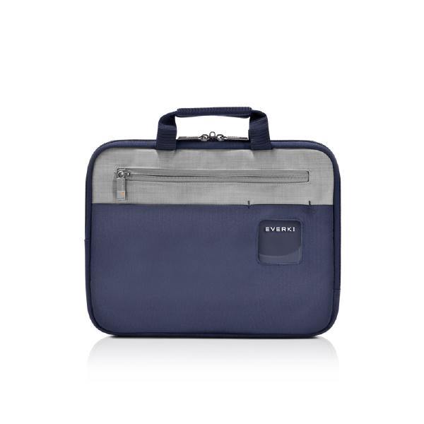 Everki ContemPRO Laptop Sleeve w/ Memory Foam, 11.6&quot; Navy (EKF861NS11) - Fits Surface Pro 6 /7 - Connected Technologies